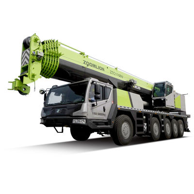 qualità  TRUCK CRANE used zoomlion 100t mobile truck cranes pickup truck crane telescopic towable trailer truck mounted crane fabbrica